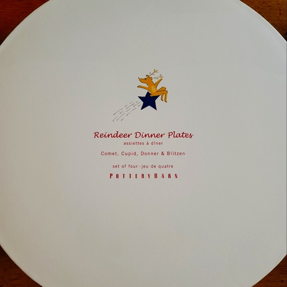 Pottery Barn Dining Pottery Barn Holiday Dinner Plates Poshmark